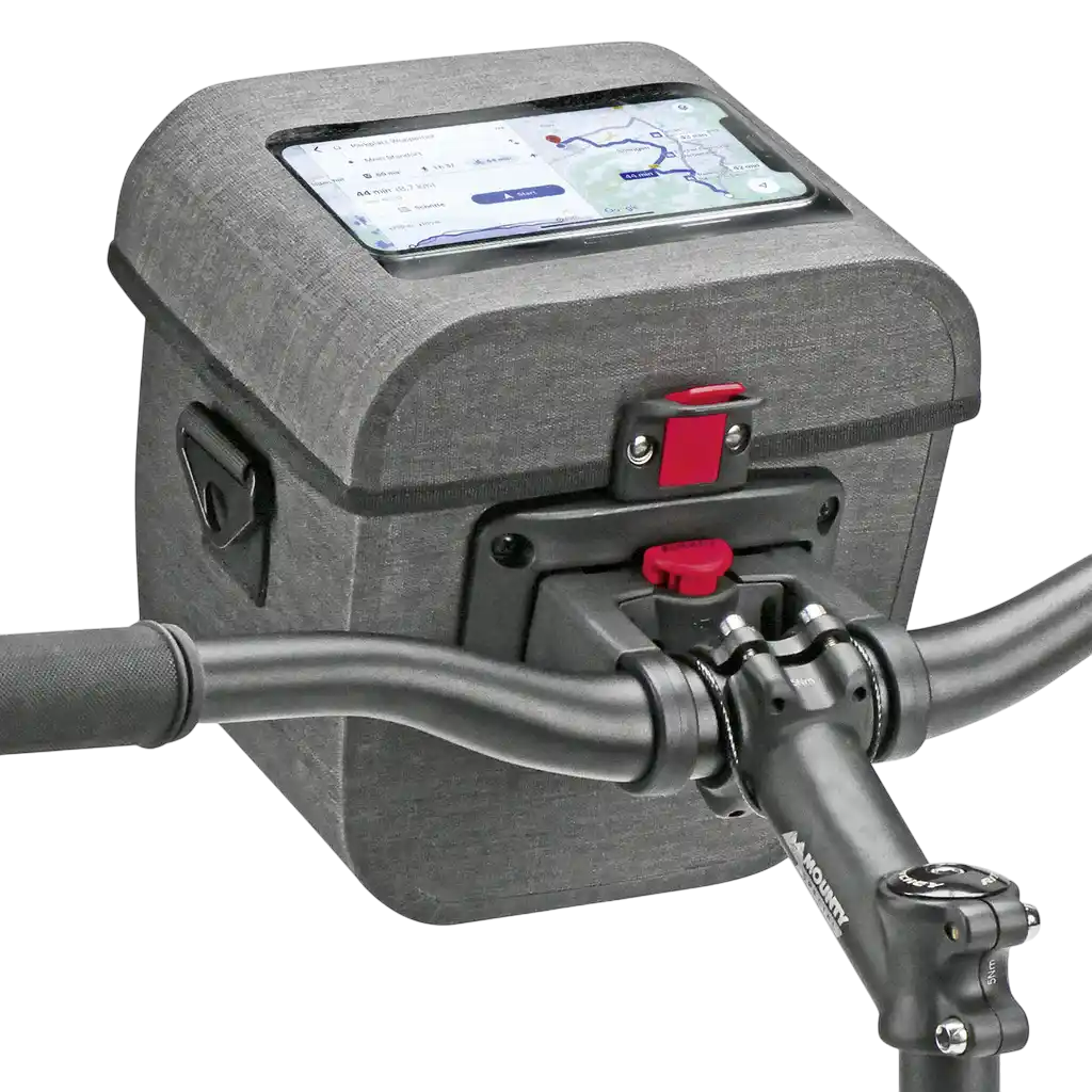 KLICKfix Aventour Compact Waterproof grau – Bild 4