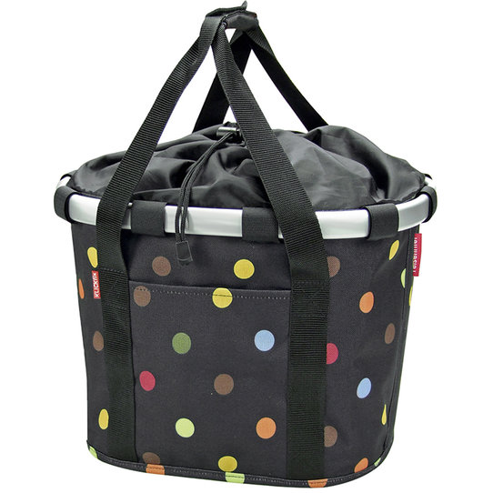 KLICKfix Reisenthel Bikebasket dots