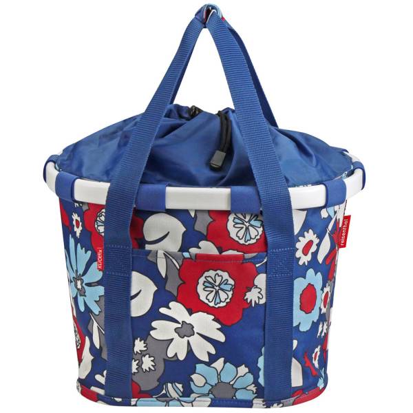 KLICKfix Reisenthel Bikebasket florist indigo