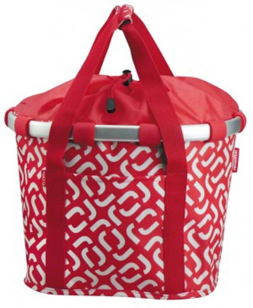 KLICKfix Reisenthel Bikebasket signature red